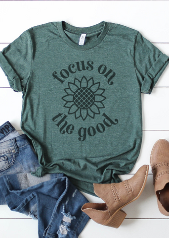 Focus on the Good Tee | Women's Inspirational Shirt